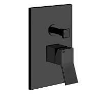 Смеситель Gessi Rettangolo K 53079.299 для ванны с душем, Black XL