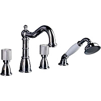 Смеситель Boheme Royal 396-Royal на борт ванны, хром