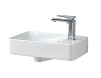 Раковина ArtCeram Savon LML003 01;00 45 белый глянцевый