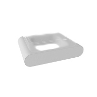 Мыльница Remer Lounge LN10BO белый матовый