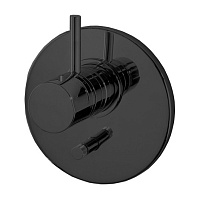 Термостат Fima Carlo Frattini Fimatherm F4039X2NS для душа, Matt Black