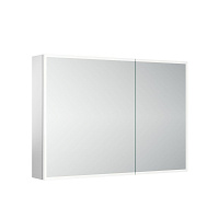 Шкаф-зеркало Sancos Evoke SC80100 100x70 с подсветкой, белый