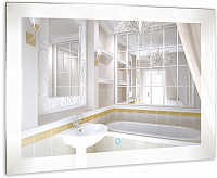 Зеркало Relisan Linda Гл000025944 70x90 с LED подсветкой и сенсорным выключателем
