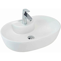 Раковина на столешницу beWash Bogen 88611101 60x39,5x13,5 белый глянцевый