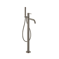 Смеситель Gessi Emporio Via Tortona 24943.149 для ванны, Finox Brushed Nickel