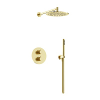 Душевой комплект Sancos Etna SC9010BG брашированное золото