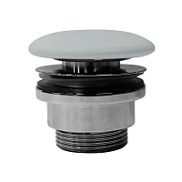 Донный клапан GSI PVC17 матовый Cenere