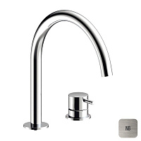 Смеситель Almar Mixers E214005.NB для раковины, никель шлифованный