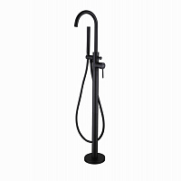 Cмеситель ABBER Wasser Kreis AF8115BN напольный, черный матовый