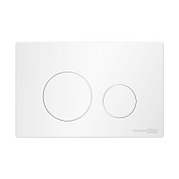 Кнопка смыва WasserKRAFT WH02 для унитаза, белый