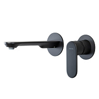 Смеситель Splendy Rest RE201190UK2BM для раковины, черный матовый