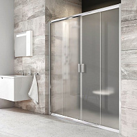 Душевая дверь Ravak Blix BLDP4-140 0YVM0100Z1 Transparent, белый