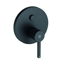 Смеситель Kludi Nova Fonte 206593915 для ванны и душа, черный матовый