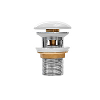 Донный клапан IDDIS Optima Home OPHWS0Wi88 для раковины, белый