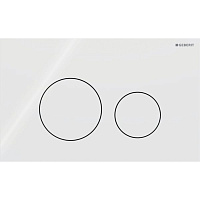 Кнопка смыва Geberit Sigma 115.628.SI.1 для унитаза, белый