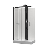 Душевая кабина Black & White Galaxy G8708 110х80 см
