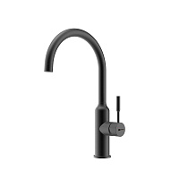 Смеситель Lemark Expert LM5079BL для кухонной мойки, черный