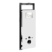Система инсталляции WasserKRAFT Salm 27TLT.010.ME.WH.BN02 для унитаза, никель
