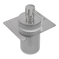 Дозатор для жидкого мыла Boheme Space 10966-CR-DISP для полки, хром