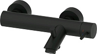 Смеситель Paffoni Light LIG022NO для ванны с душем, черный матовый