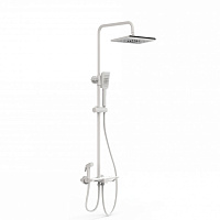 Душевая система Wonzon & Woghand WW-B3310-MW с термостатом, белый матовый