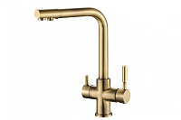 Смеситель Zorg Steel Hammer SH 552 BRONZE для кухонной мойки/для фильтра, бронза