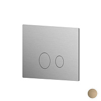 Кнопка смыва Newform X-Steel 316 69642X.59.098 brushed pale gold
