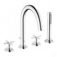 Смеситель Kludi Nova Fonte Classic 204250520 на борт ванны, хром