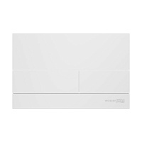 Кнопка смыва WasserKRAFT WM04 для унитаза, белый матовый