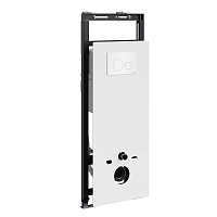 Система инсталляции WasserKRAFT Salm 27TLT.010.ME.WH.WH02 для унитаза, белый