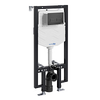 Система инсталляции WasserKRAFT Vils 56TLT.010.ME.MB03 для унитаза, черный матовый