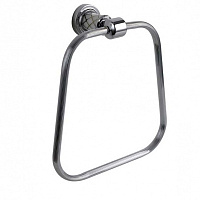 Полотенцедержатель Boheme Murano 10905-W-CR хром/белый