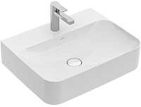 Раковина Villeroy & Boch Finion 416861R1 60х47 с покрытием CeramicPlus, Alpin White