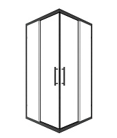 Душевой уголок Timo TKSS-90/03C-8 T40 90x90 прозрачное/черный