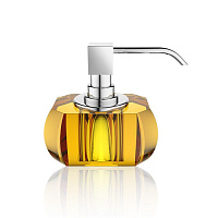 Дозатор для жидкого мыла Decor Walther Kristall 0924281 настольный, хром