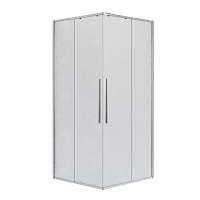 Душевой уголок Niagara Nova NG-3622-34 80x80x195 стекло шиншилла/профиль хром