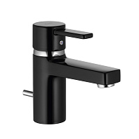 Смеситель Kludi Zenta 382508675 для раковины, черный/хром