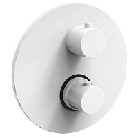 Смеситель Paffoni Light LIQ019BO белый матовый
