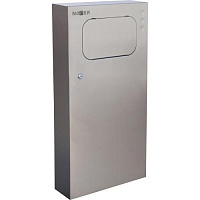 Контейнер для мусора Nofer 14107.S матовая нержавеющая сталь