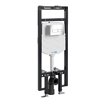 Система инсталляции WasserKRAFT Dinkel 58TLT.010.ME.CH03 для унитаза, хром
