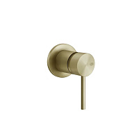 Смеситель Gessi Flessa 54019.727 для душа, Brushed Brass PVD