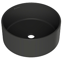 Раковина накладная Aqueduto Espiral ESP0140 40x40x16.5 черный матовый