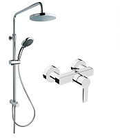 Душевой комплект VitrA System Rain A49234EXP хром