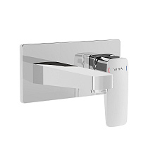 Смеситель VitrA Root Square A42738EXP для раковины, хром