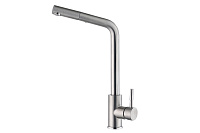 Смеситель Zorg Steel Hammer SH 5161 INOX для кухонной мойки, нержавейка