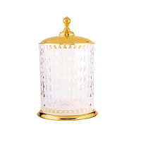 Ведро для мусора Boheme Imperiale 10424 золото
