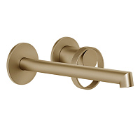 Смеситель Gessi Anello 63383.726 для раковины, Warm bronze brushed pvd