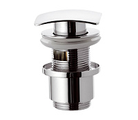 Донный клапан с переливом Remer 905SCC2114 1”1/4 для раковины, хром