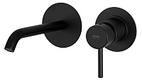 Смеситель Remer X Style X15CNO для раковины, черный матовый