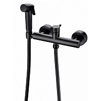 Гигиенический душ со смесителем Bravat D9141BW-RUS черный
